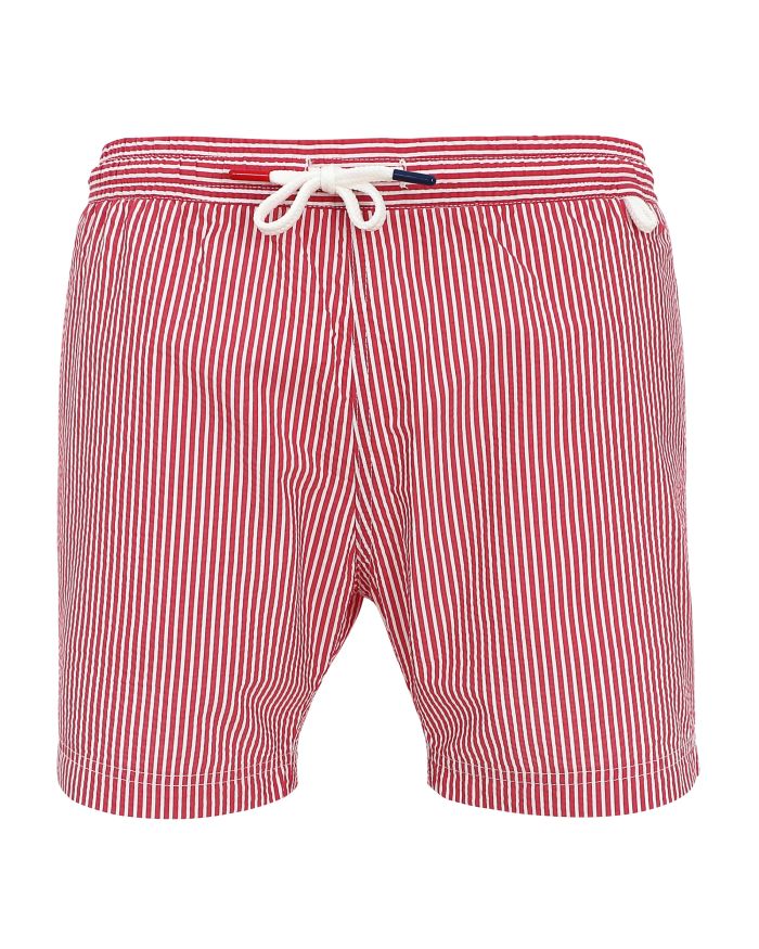 Maillot short de bain homme rayures rouges Montauk 752 classique